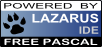 Powered by Free Pascal and Lazarus